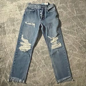 NWT CARMAR Emilia Distressed Jean